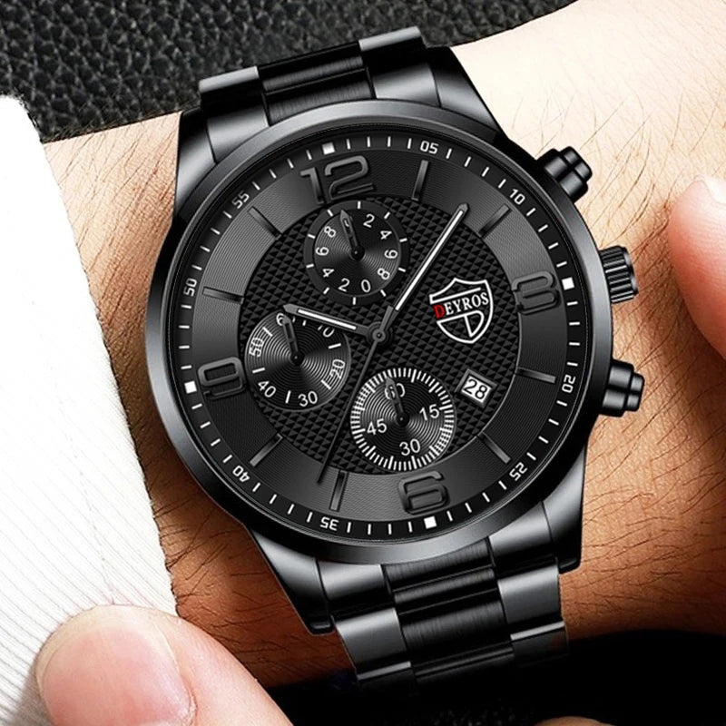 Black Steel - White 904L Stell - Automatic - 43mm