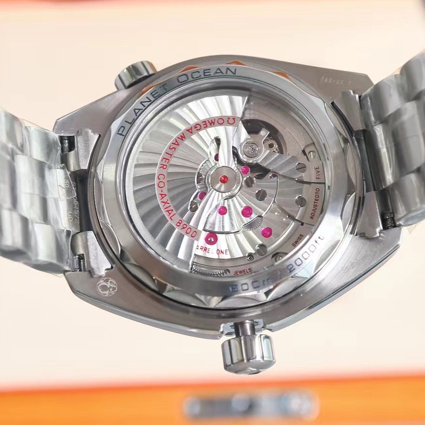 Black Orange - White 904L Steel - Automatic - 43mm