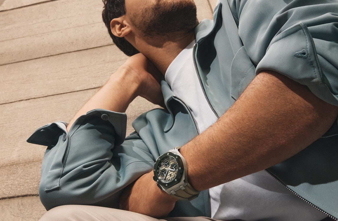 đŸ”¥limited-time offer! Brown Rubber Strap - 904L Steel - QUARTZ - 43mm