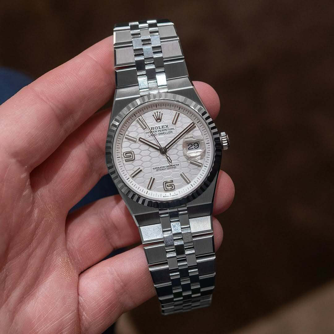White -Ultra-thin -Silver 904L Steel- Automatic - 40mm