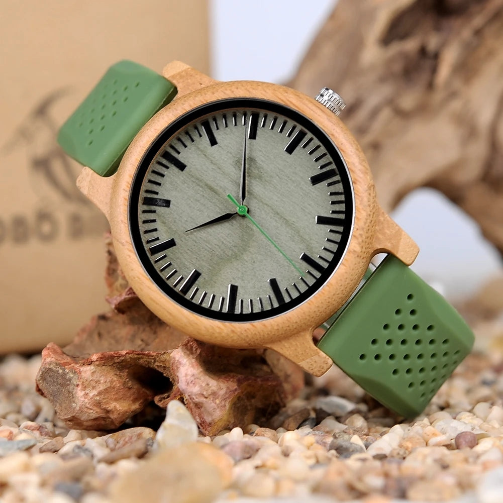 Black Brown - Brown Rubber - quartz - 42mm