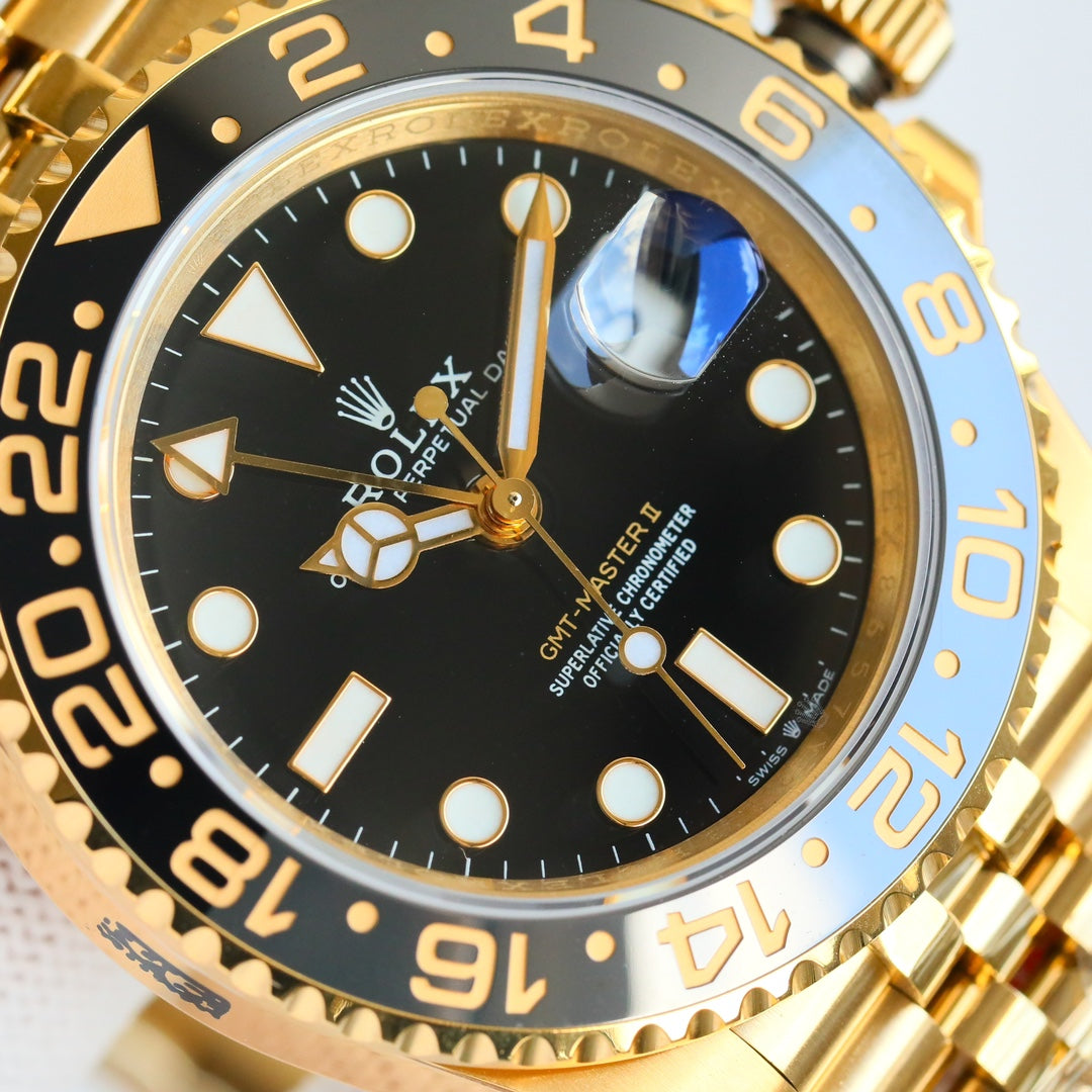 C-Factory - Black -Yellow Gold- 904L Steel - Automatic - 40mm