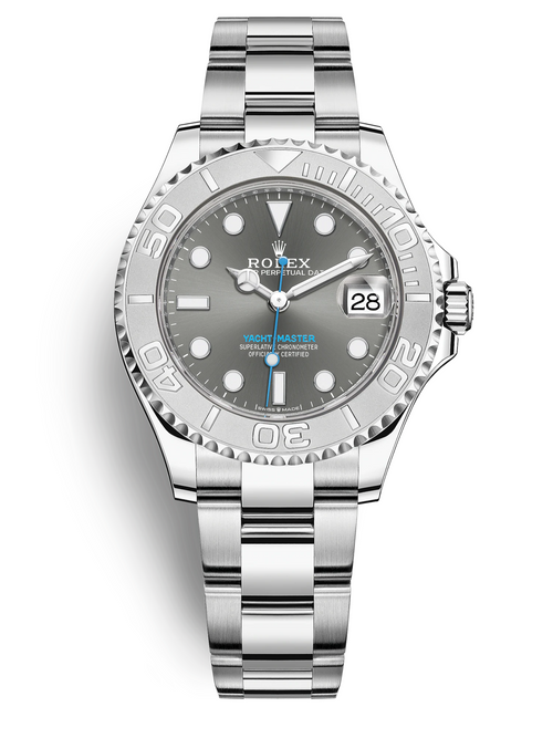 Luxury - Grey - Steel and platinum- Automatic -40mm