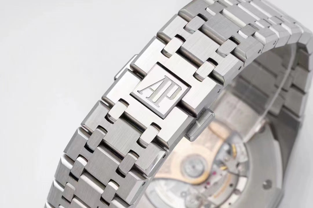 đŸ”¥limited-time offer! Classic 15400ST - Black 904L Steel - Silver - Automatic - 41mm