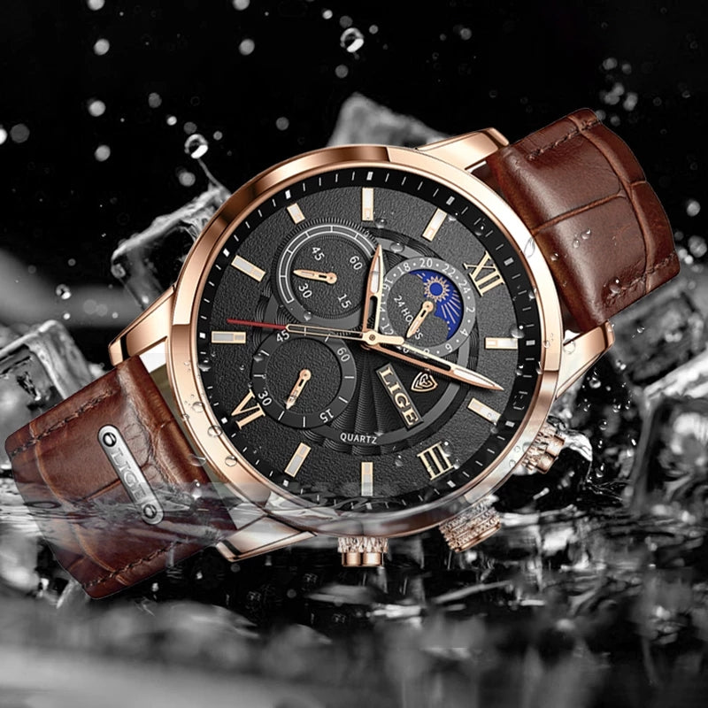 Men's Leather - Automatic - 42mm