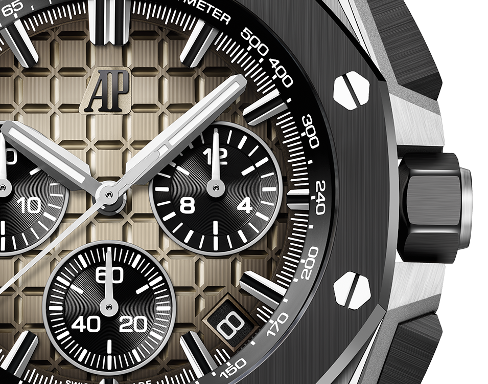đŸ”¥limited-time offer! Brown Rubber Strap - 904L Steel - QUARTZ - 43mm