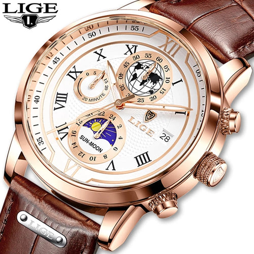 Men's Round Automatic Watch - 40mm