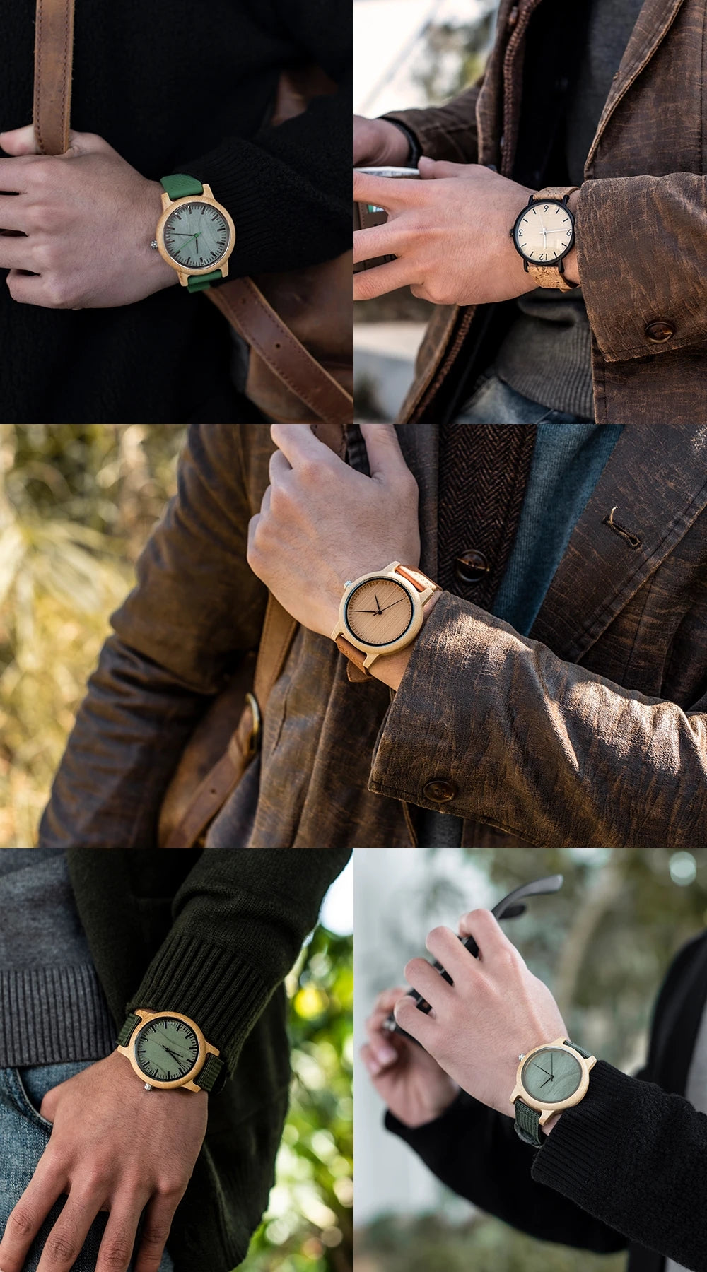 Black Brown - Brown Rubber - quartz - 42mm