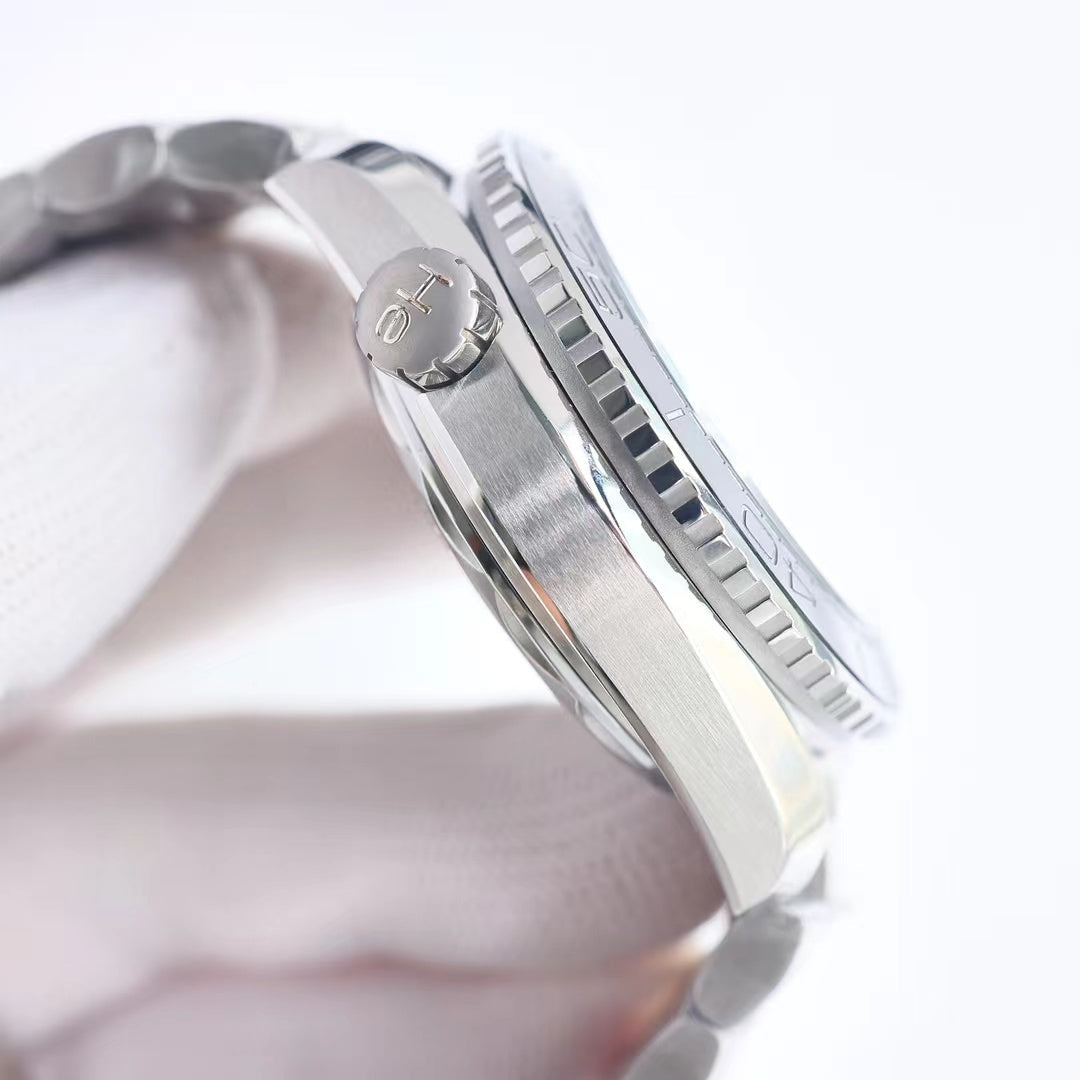Black Orange - White 904L Steel - Automatic - 43mm