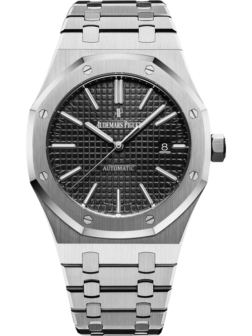 đŸ”¥limited-time offer! Classic 15400ST - Black 904L Steel - Silver - Automatic - 41mm