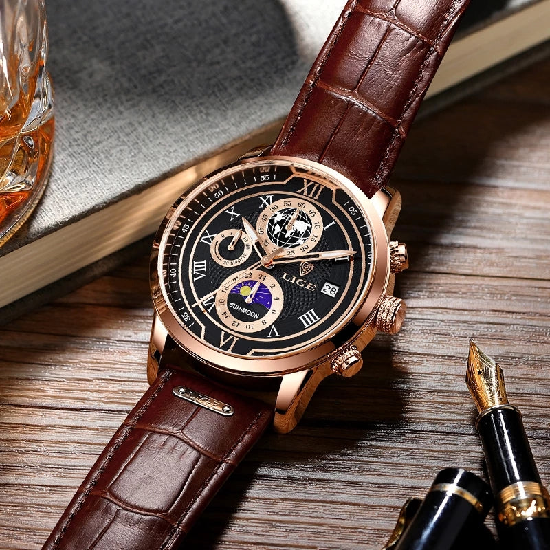 Men's Business Fashion Watch - 42mm