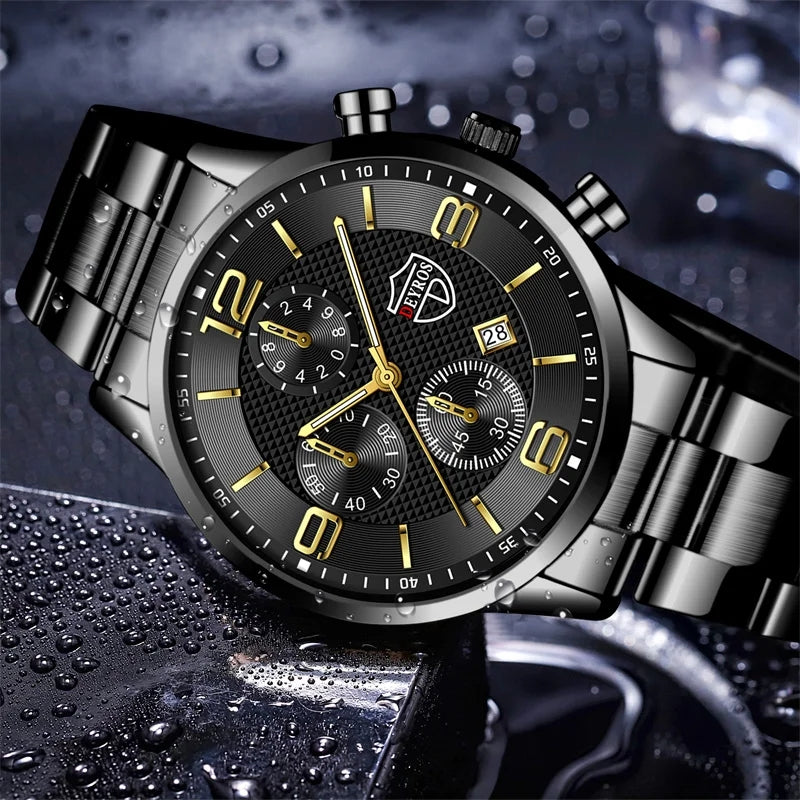 Black Steel - White 904L Stell - Automatic - 43mm