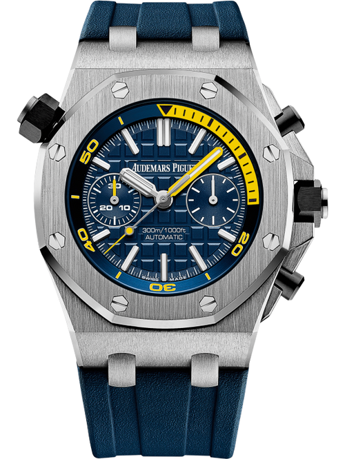 đŸ”¥limited-time offer! Blue 904L Steel-Blue Rubber - Quartz - 42mm