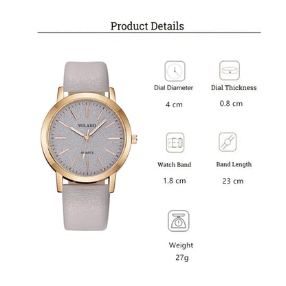 LADY - White Yellow - White Rubber - Quartz - 34mm