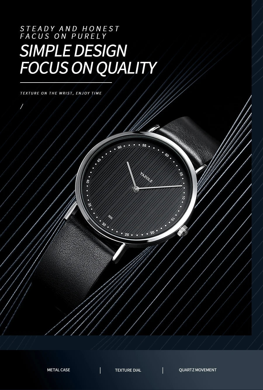 Black - Brown Leather - Automatic - 42mm
