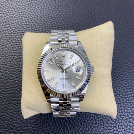 C-Factory 126334- Silver - Silver 904L Steel - Automatic - 41mm