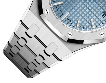 Sky Blue - Silver 904L Steel - Automatic - 41mm