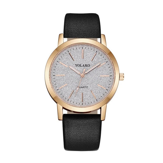 LADY - White Yellow - Navy Rubber - Quartz - 34mm