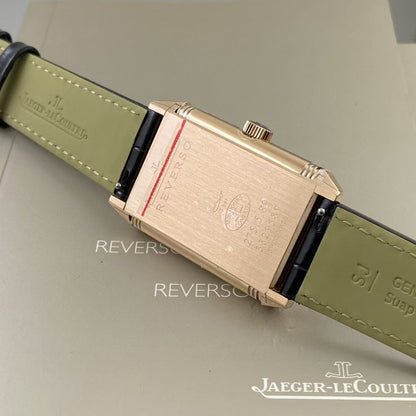 White Silver - Yellogold- Black Leather - Manual winding - 45*27mm