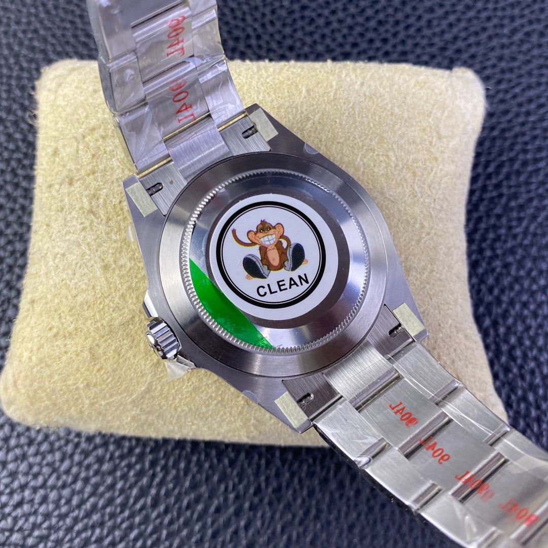 C-Factory -Black Silver -White 904L Steel - Automatic - 40mm
