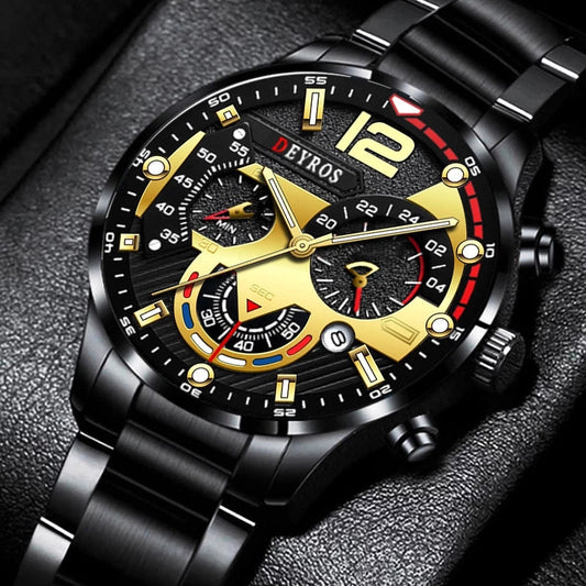 Men's Black - Automatic Watch - 40mm